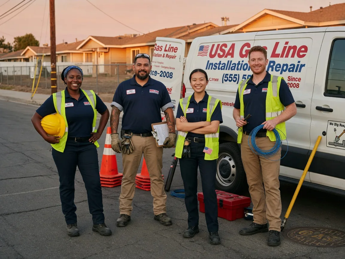 Gas Line Installation company in Indiahoma, OK